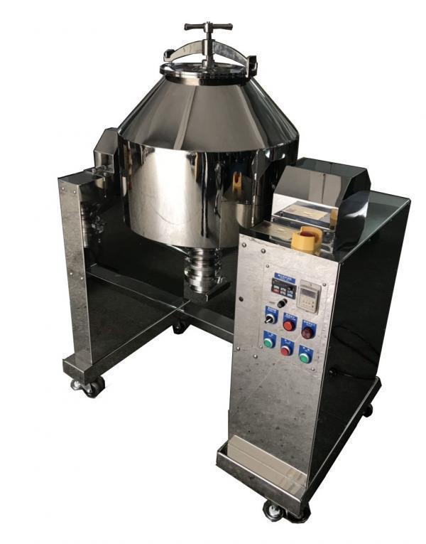 20 Kg Stainless Steel Double Cone Powder Blender